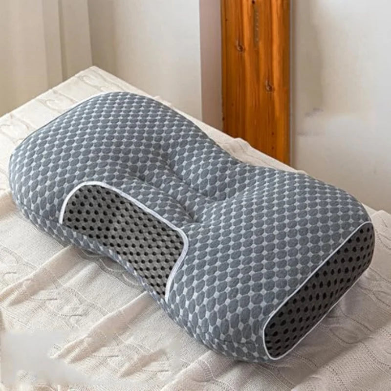 Oreiller ergonomique à mémoire de forme : le sommeil réparateur, enfin.