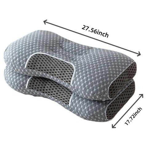 Oreiller ergonomique à mémoire de forme : le sommeil réparateur, enfin.